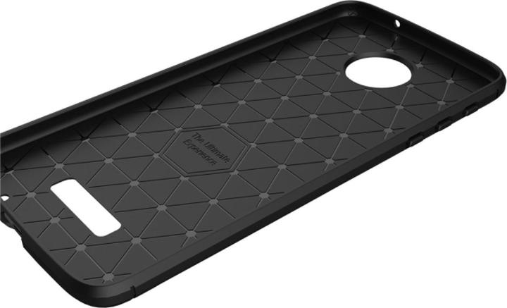 Produktbild Screenguard Lenovo Moto Z Hülle Carbon Brushed Soft TPU (Motorola Moto Z)