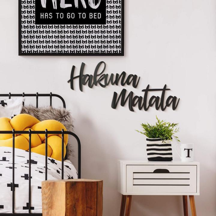 Produktbild Trenddeko Hakuna Matata (2-teilig) (72 x 15 cm)