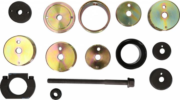 Immagine prodotto KS Tools Set di utensili per cuscinetti silenziosi per Mercedes, 14 pezzi.