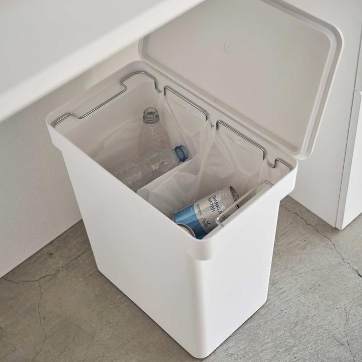 Produktbild Yamazaki Müll - luftsicher - Turm - Weiss (5427) (25 l)