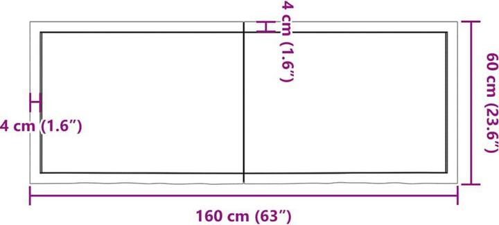 Immagine prodotto VidaXL Emerald (160 x 60 x 6 cm)