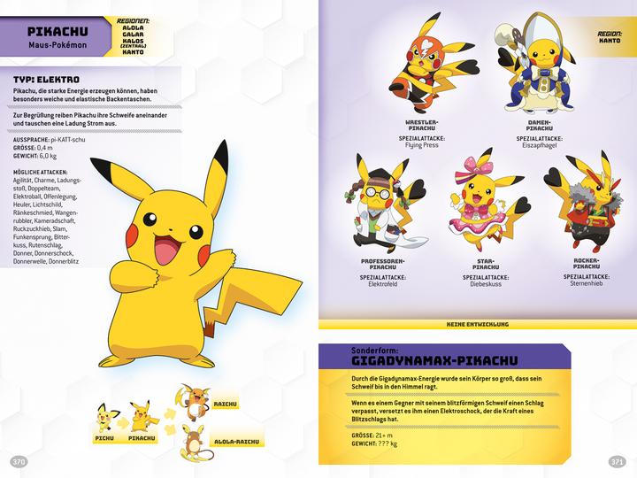 Actual product image Panini Pokémon: Die grosse Enzyklopädie (German, Scholastic, 2022)