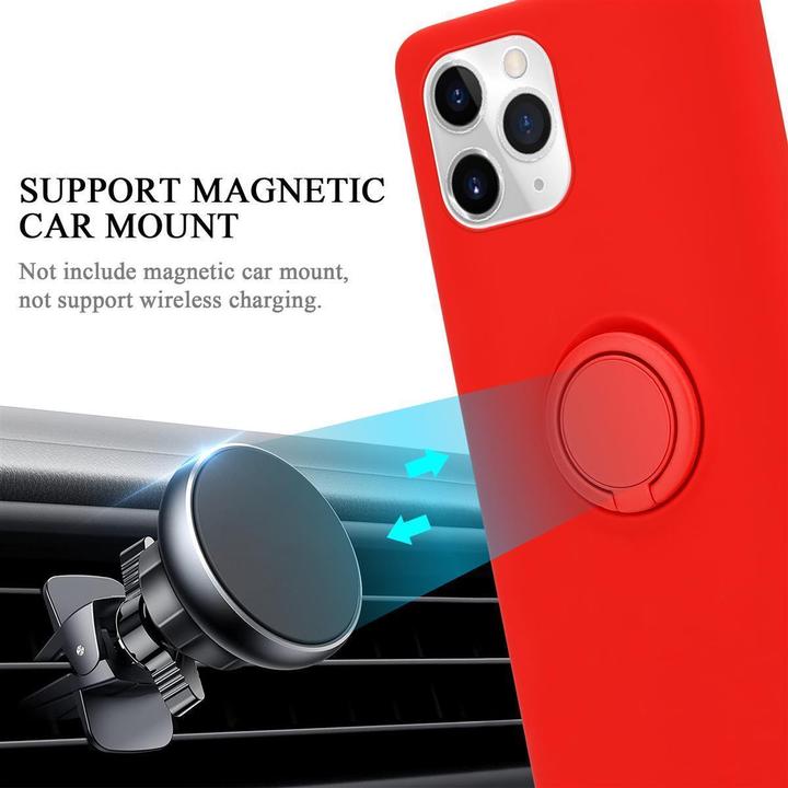 Actual product image Cadorabo TPU Liquid Ring Silicone Case Cover (Apple iPhone 11 Pro)