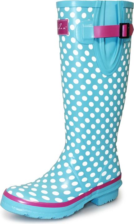 Actual product image Lunar Rubber boot polka dot pattern (38)