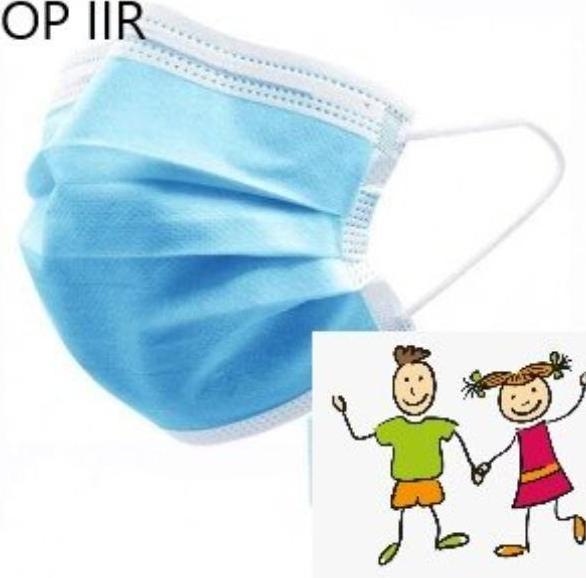 Produktbild VaSano Typ IIR Kindermasken (Typ IIR, 50 x)