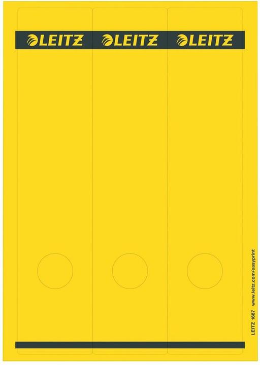 Actual product image Leitz Esselte self-adhesive spine labels