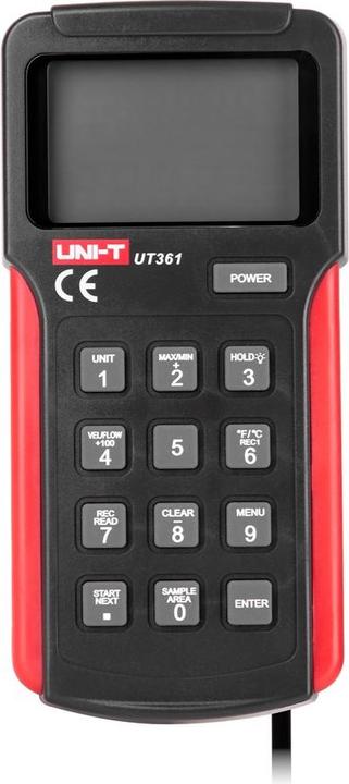 Produktbild Uni-T Messgerät Anemometer mit Temperaturmessfunktion UT361