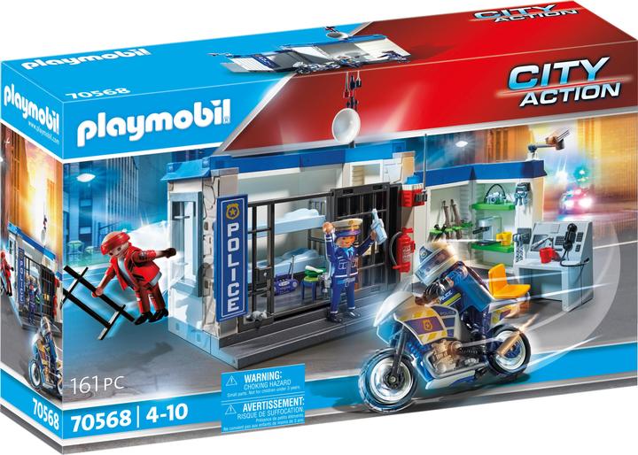Image du produit Playmobil Police : évasion de prison (70568, Playmobil City Life)