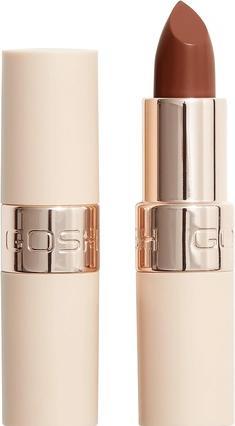 Gosh Luxury Nude Lipstick with Light Sheen Intense Nude Shades 004 Exposed (004 Exposed)