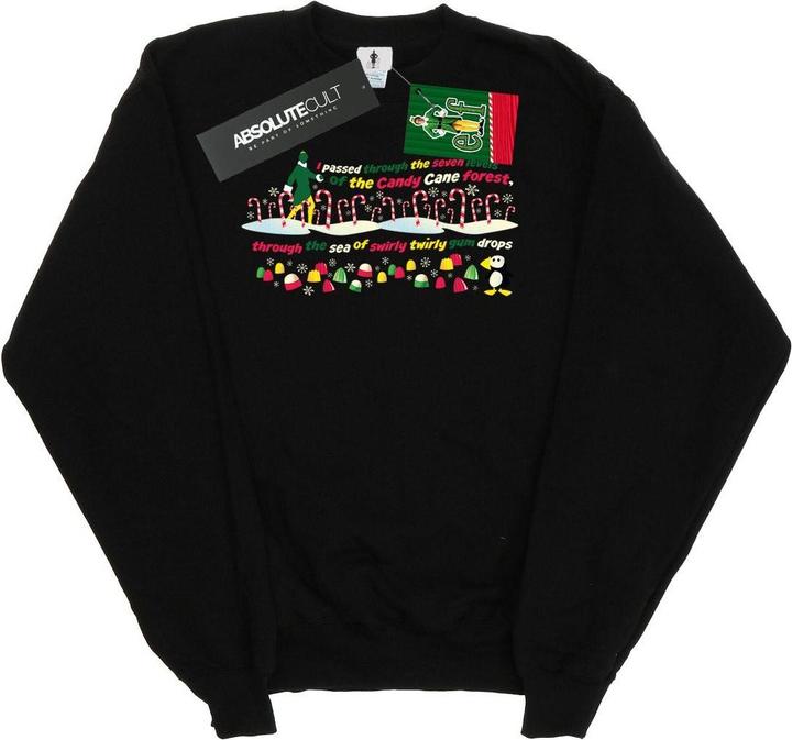 Produktbild Elf Candy Cane Forest Sweatshirt Mädchen (152, 158)
