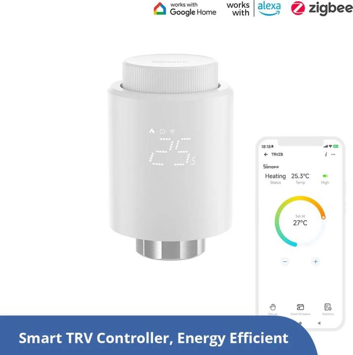 Actual product image Sonoff Smart thermostat radiator Zigbee