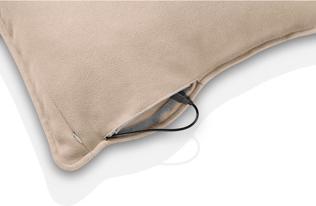 Actual product image Medisana HC 200 Interior Cushion Line sand (40 x 40 x 18 cm)