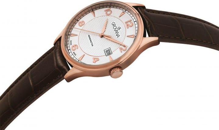 Actual product image Grovana KENSINGTON CLASSIC collection - Swiss made quartz watch (Swiss made)