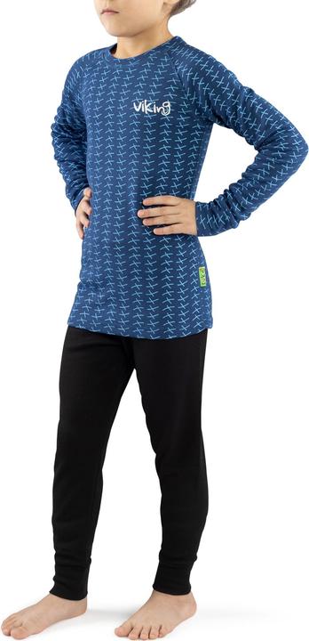Actual product image Vikingsports Viking Europe Nino Underwear Set Kids blue/black (104)