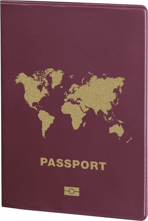 Produktbild Hama Reisepass-Datenschutzhülle International, RFID, Bordeaux (Reisepasshülle)