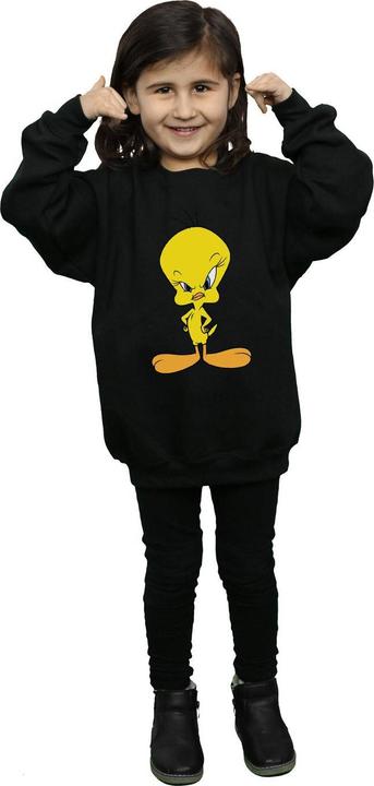 Actual product image Looney Tunes Girls Tweety Angry Sweatshirt (140, 146)