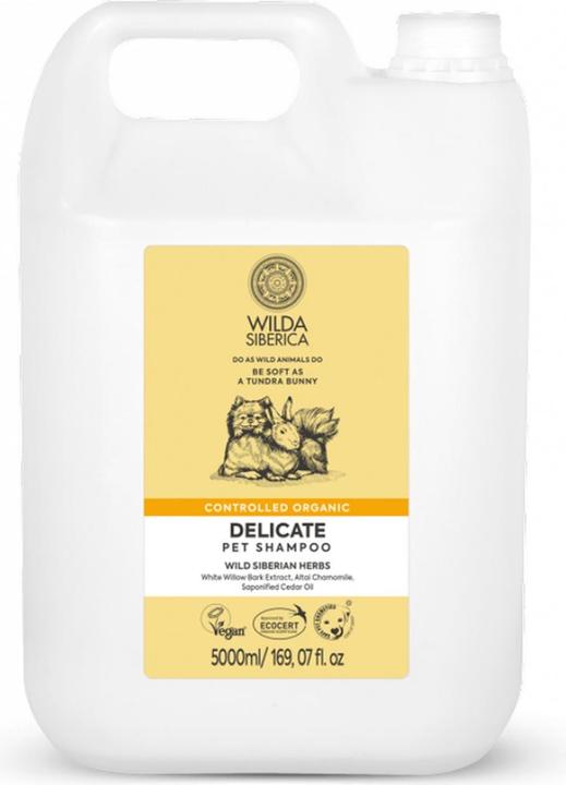Wilda Siberica Shampoo DELICATE, 5 l (5000 ml, Flüssiges Shampoo)