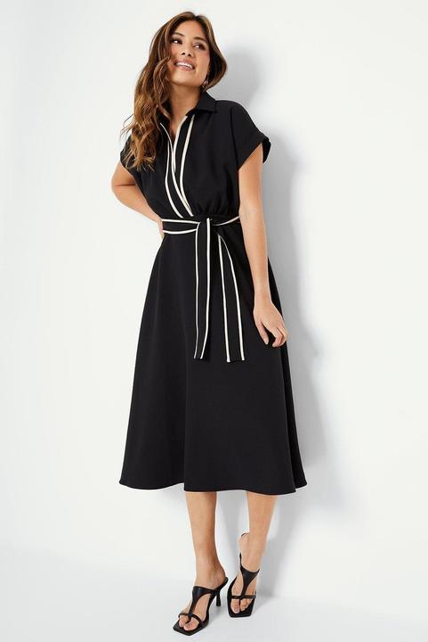 Produktbild Principles Midikleid Bindegürtel (40 D)