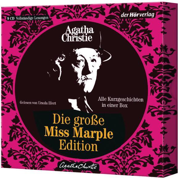Image du produit La grande édition de Miss Marple (Ursula Illert, Mechtild Sandberg-Ciletti, Agatha Christie, Edeltraud Weiser, Klaus Prost, Hans Karl Schneider, Maria Meinert, Allemand)
