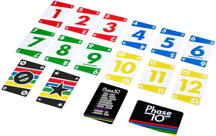 Actual product image Mattel Games Phase 10 Card Game (German)