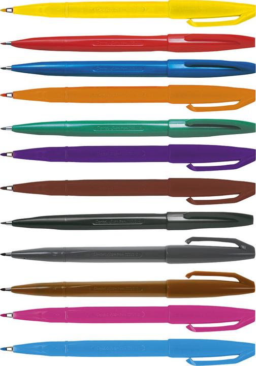 Actual product image Pentel sign pen (Black, 1 x)