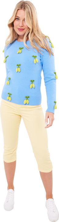 Actual product image Joe Browns 3D Lemon Knit Cardigan (42)