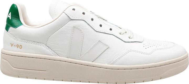 Veja sneakers v 90 in leather color white/green (45)