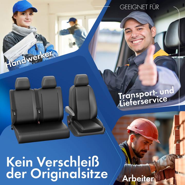 Image du produit Walser Housses de siège pour Mercedes Viano et Vito W639 pour 2 sièges individuels BJ 06/2003 - 2013