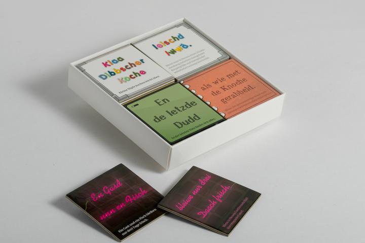Actual product image It goes de Mensche wie de Leidt - The Hessian wisdom game