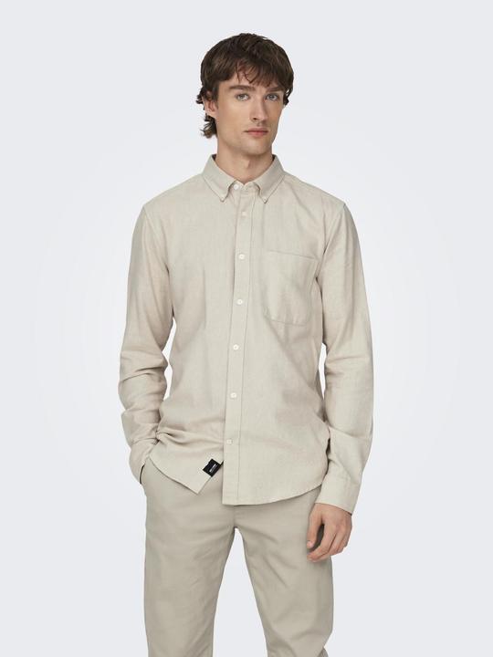 Image du produit Only & Sons Chemise unie à manches longues (XS)