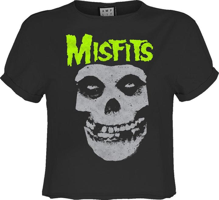Produktbild Amplified Skull kurzes TShirt Neon (L)