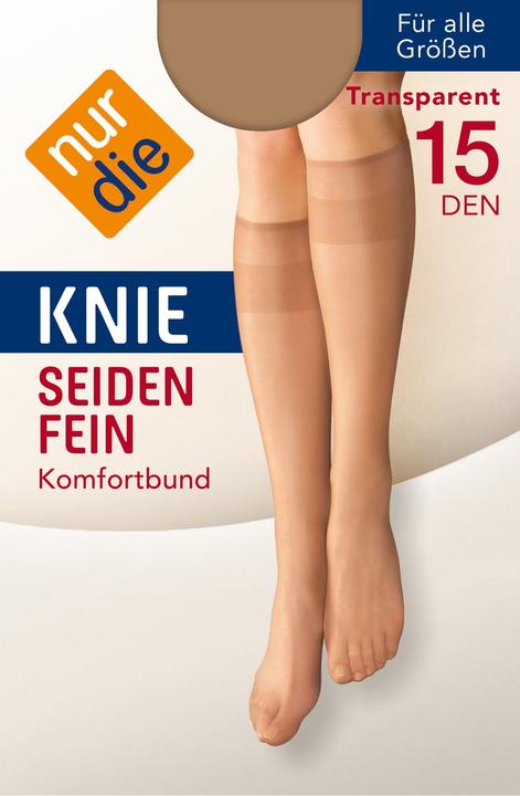 Nur Die Knie Seidenfein (15 DEN, One Size)