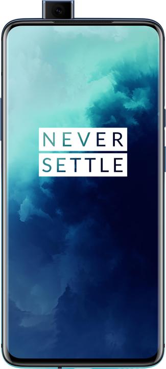 Actual product image OnePlus 7T Pro (8GB) (256 GB, Haze blue, 6.67", Dual SIM, 48 Mpx, 4G)