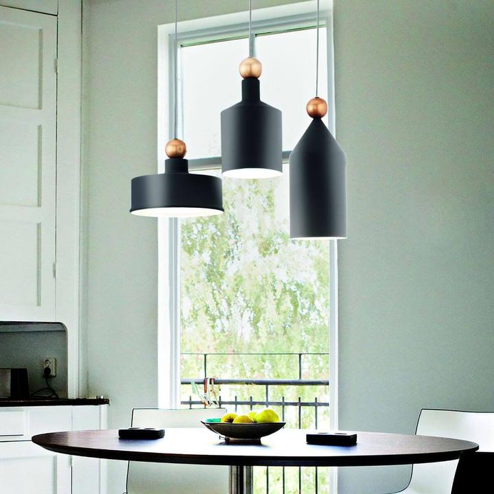 Produktbild Ideal lux TRIADE Pendelleuchte E27 3-fach ⌀150/150/250mm dimmbar Grau 194677 (E27)