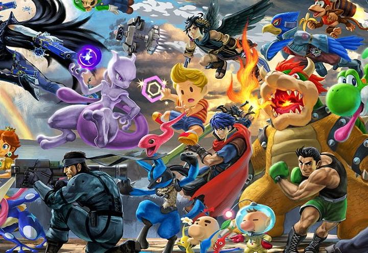 Actual product image Nintendo Super Smash Bros. Ultimate (Switch, FR)