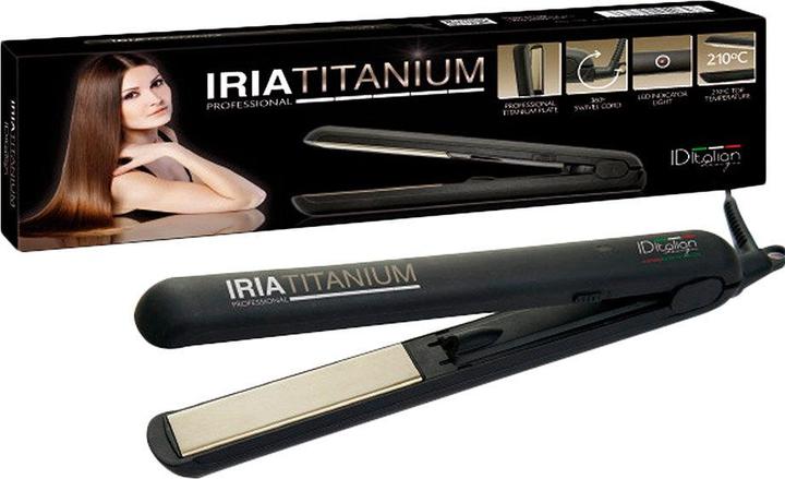 Italian Design titanio iria professionale (Piastra per capelli)