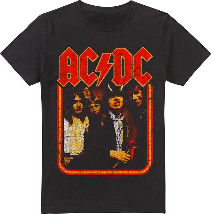 Immagine prodotto AC/DC Maglietta Group Distressed Uomo (5XL)