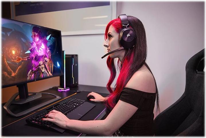 Produktbild Corsair HS55 Stereo Carbon (Kabelgebunden)