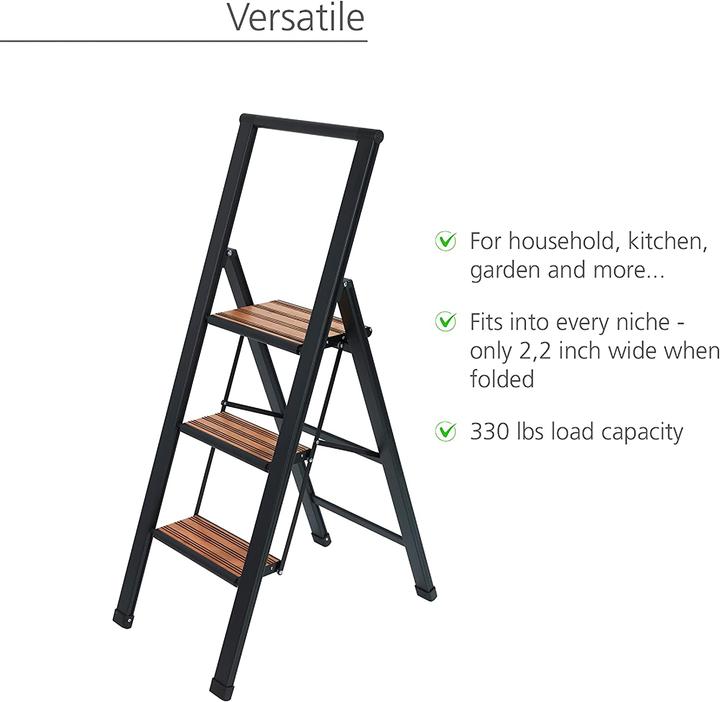 Produktbild Wenko Klapptrittleiter (Trittleiter, 69 cm)