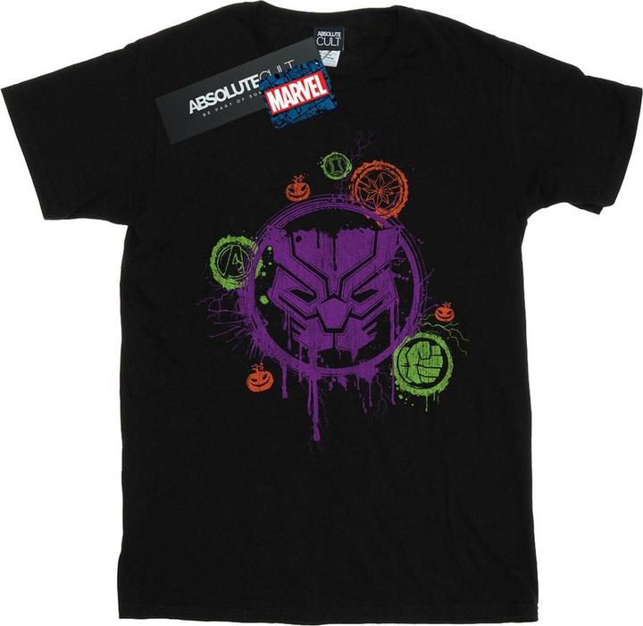 Produktbild Avengers Panther Halloween Icon TShirt (3XL)