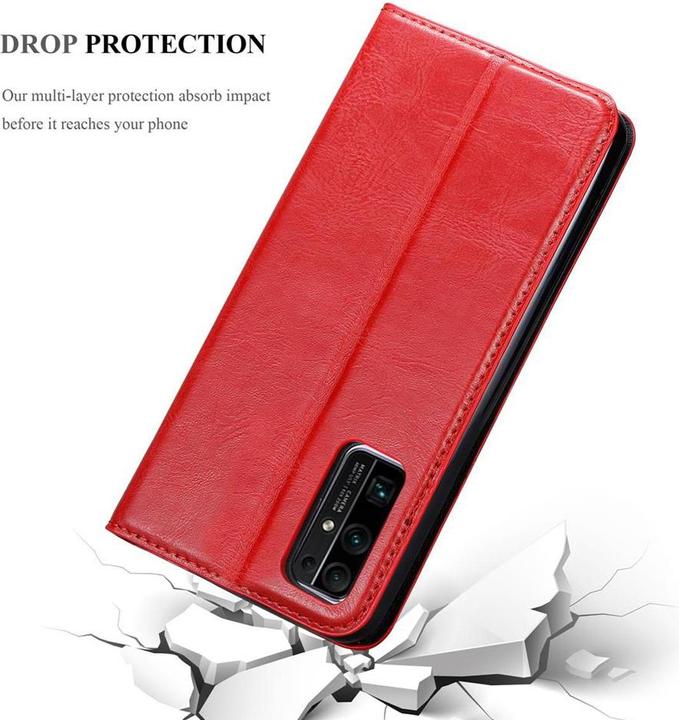 Productafbeelding Cadorabo Boek Onzichtbare Magneethoes (LG K30)