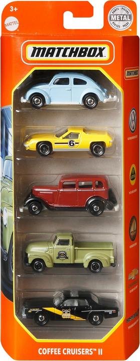 Actual product image Matchbox 5-PACK Vehicles Assortment