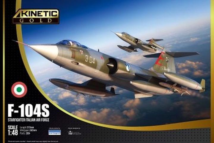 Actual product image Kinetic F-104G/S ASA/M Starfighter Italian Air Force