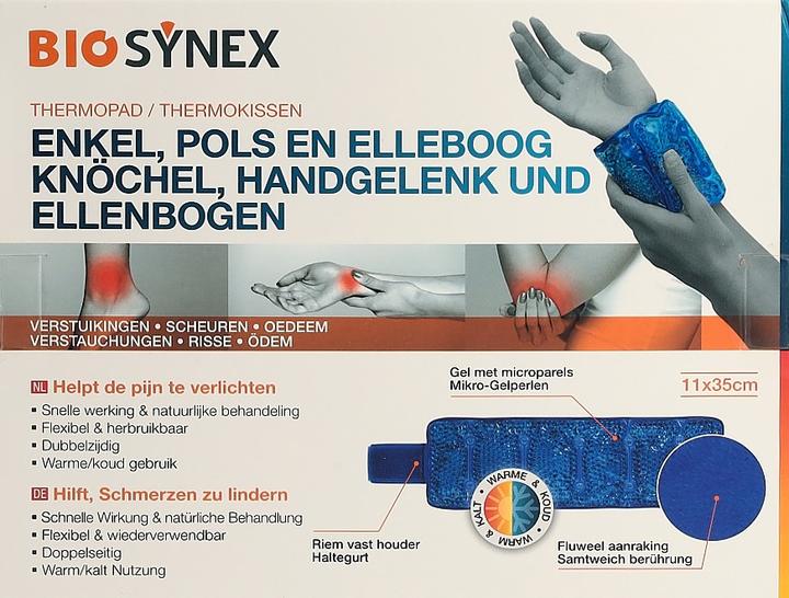 Immagine prodotto Biosynex Kalt Warm Kompresse 11x35cm Knöchel Ellenbogen Handgelenk (1 x, 1105 ml, 338 g)