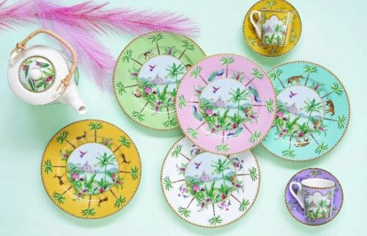 Image du produit Easy Life Paradis Sauvage Boîte à thé avec 6 compartiments, 20.5x16x7cm