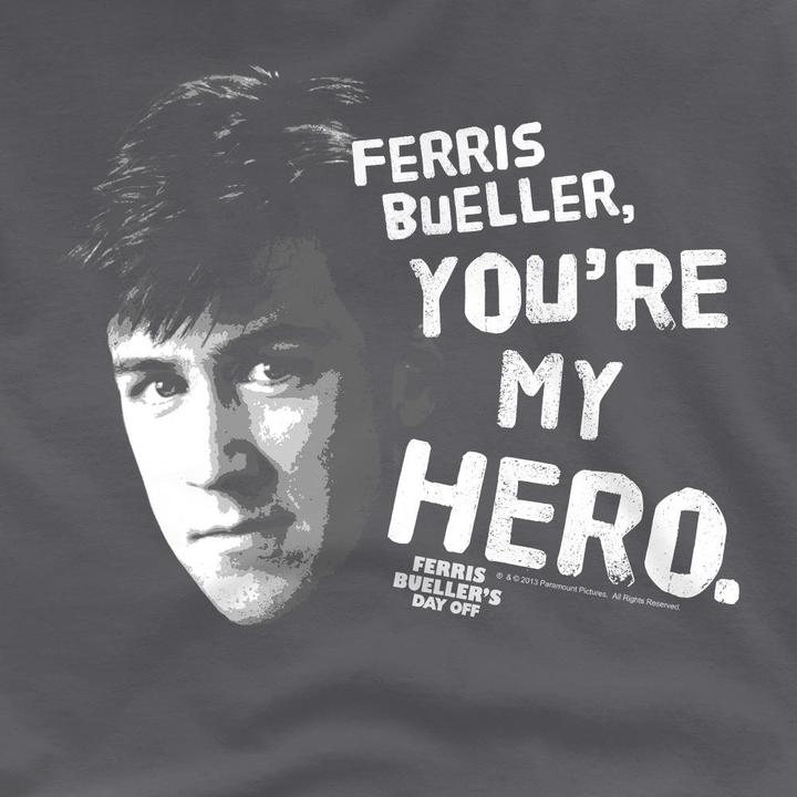 Immagine prodotto Ferris Bueller´s Day Off Ferris Bueller's Day Off My Hero Maglietta Uomo (3XL)