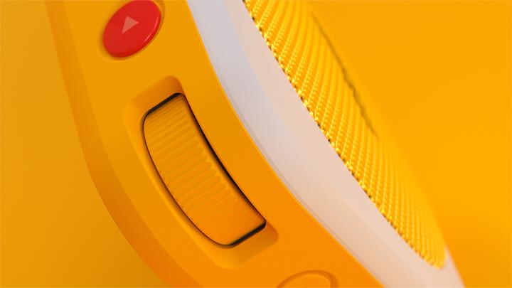 Actual product image Polaroid P1 Music Player (10 h, Rechargeable battery operated)