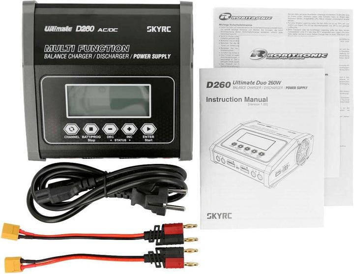 Actual product image SkyRC D260 LiPo 1-6s 14A 260W