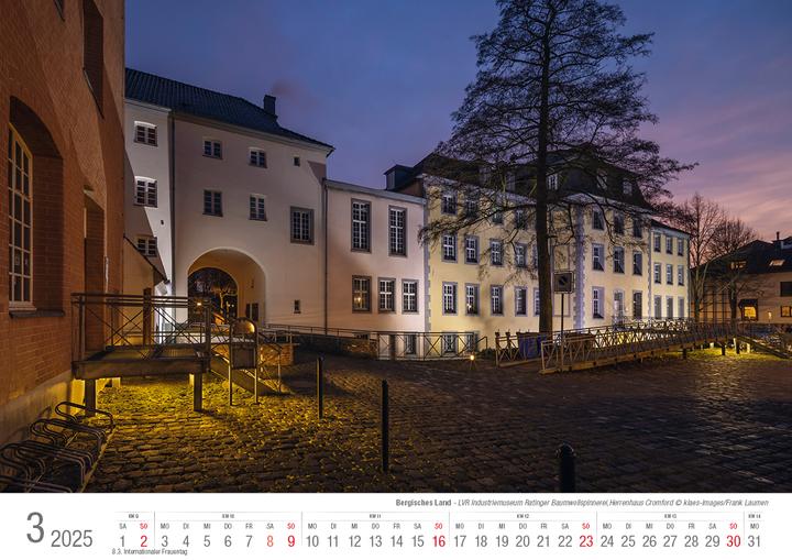 Produktbild Bergisches Land 2025 Bildkalender A3 quer, spiralgebunden (A3, Harter Einband, Deutsch)