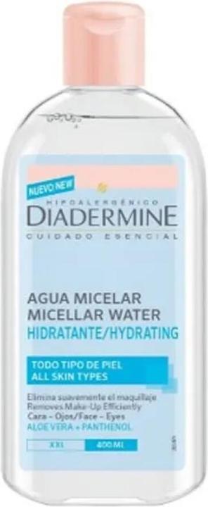 Actual product image Diadermine Moisturising micellar water 400ml (Foam, 400 ml)